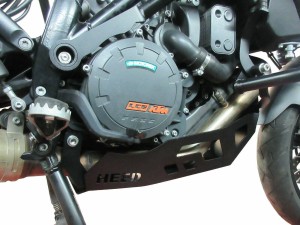 Kryt motoru HEED pro KTM 1190 / 1050 / 1090 ADVENTURE - ocelovy černý