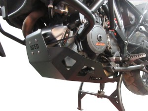 Kryt motoru HEED pro KTM 1290 Super Adventure S (2017-2020) - ocelovy černý