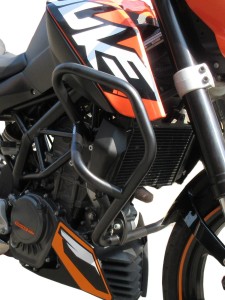 Padací rám HEED pro KTM 125 DUKE (2011-2016) - černý