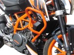 Padací rám HEED pro KTM 390 DUKE (2013 - 2016) - oranžový