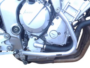 Padací rám HEED pro YAMAHA FZ 6 Fazer (04-10) stříbrný