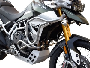 Padací rám HEED pro Triumph Tiger 900 GT / Rally (2020-2023) - horní stříbrný