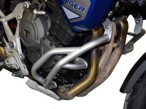 Padací rám HEED pro TRIUMPH Tiger 1200 GT / GT PRO (2022 - ...) - spodní stříbry