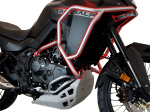 Padací rám HEED pro HONDA XL 750 Transalp (2023-2024) horní stříbrny