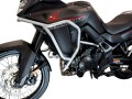 Padací rám HEED pro HONDA XL 750 Transalp horní stříbro levá strana