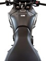 Padací rám HEED pro HONDA XL 750 Transalp horní stříbro zadní pohled
