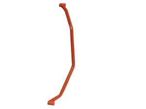 Levá strana padací rám HEED pro KTM 890 Adventure / 890 Adventure R / 790 Adventure / 790 Adventure R (2019 - ) - zadní  oranžový