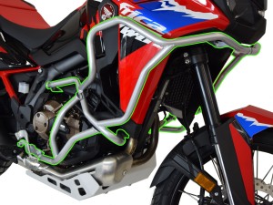 Padací rám HEED pro Honda CRF 1100 Africa Twin DCT (2024 - )- horní +  spodní , stříbrný 