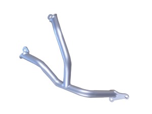 Levá strana padací rám HEED pro Honda CRF 1100 Africa Twin Adventure Sports (2024 - )- spodní , stříbrný 