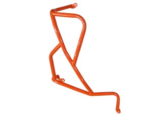Levá strana padací rám HEED pro KTM 950 Adventure (2002 - 2006) - oranžový 