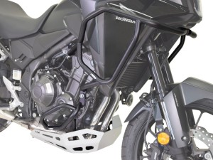 Sada padacího rámu pro Honda NX500 (2024 - ...) - horní a spodní + kryt motoru ocelovy stříbrný