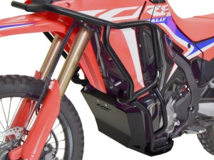 Padací rám pro Honda CRF 300 Rally horní a spodní + kryt motoru hliníkovy černý