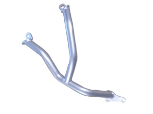 Levá strana padací rám HEED pro Honda CRF 1100 Africa Twin (2024 - )- spodní , stříbrný 