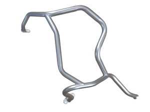 Levá strana padací rám HEED pro Honda CRF 1100 Africa Twin (2024 - )- horní , stříbrný