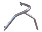 Levá strana padací rám HEED pro YAMAHA FZ 6 Fazer (04-10) stříbrný 