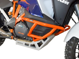 Padací rám HEED pro KTM 1290 Super ADVENTURE S / R (2021 - 2025)  - spodní, oranžový