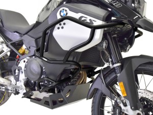 Sada padacích rámů Bunkier pro BMW F 900 GS Adventure (2024 - ...) – černý + ochranné slidery 