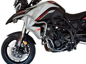 Padací rám HEED Benelli TRK 702/ 702X -  horní a spodní, stříbrný + ochranné slidery