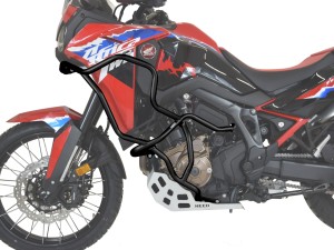 Padací rám HEED pro Honda CRF 1100 Africa Twin DCT (2024 - ...)- horní +  spodní , černý + ochranné slidery