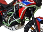 Padací rám HEED pro Honda CRF 1100 Africa Twin DCT (2024 - ...)- horní +  spodní , stříbrný + ochranné slidery