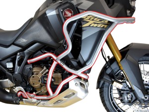 Sada Bunker HEED pro Honda CRF 1100 Africa Twin Adventure Sports DCT (2024 - ) - stříbrný + ochranné slidery 