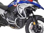 HEED Padací rám pro BMW R 1300 GS - horní a spodní Basic, stříbrný + ochranné slidery