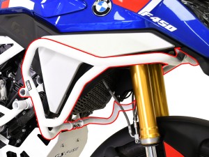 Padací rám HEED pro BMW F 450 GS - horní, bílý