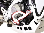 Padací rám HEED pro BMW F 450 GS - spodní, bílý 