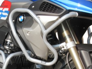 Padací rám HEED pro BMW R 1200 GS LC (2017-2018) horní Exclusive, stříbrný