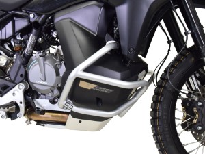 Padací rám HEED pro CFMOTO 800 MT-X - spodní, stříbrný
